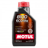 MOTUL 1л 8100 ECO-LITE 0W-20 Олива синтетична SP/RC, GM DEXOS 1 GEN2