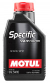 MOTUL 1л Specific 504 00 507 00 5W-30 Олива синтетична C3, VW 504.00, VW 507.00