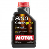 MOTUL 1л 8100 X-clean gen2 5W-40 C3, SP Олива синтетична BMW LL-04,  MB-APPROVAL 229.52, 226.5, RN0710 - RN0700, OPEL VAUXHALL OV 040 1547 - G40, OV 040 15