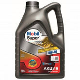 Моторное масло Mobil Super 3000 XE 5W-30, 5 л MOBIL 150944