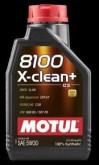 MOTUL 1л 8100 X-CLEAN+ 5W-30 Олива синтетична C3, BMW Longlife-04, MB 229.51, PORSCHE C30, VW 504.00, VW 507.00