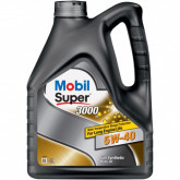 MOBIL  4л Super 3000 (x1) 5W-40 синтетика 