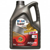 MOBIL 5л Super 3000 X1  Formula FE 5W-30 масло синт. ACEA A5/B5, API SL/CF,  Ford WSS-M2C913-C, Ford WSS-M2C913-D