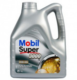 MOBIL 4л Super 3000 5W-40 синтетика ACEA A3/B3, A3/B4, API SN/SM, MB-Approval 229.3, VW502 00/505 00, BMW Longlife-01, Peugeot/Citroіn B71 2296, Renault RN