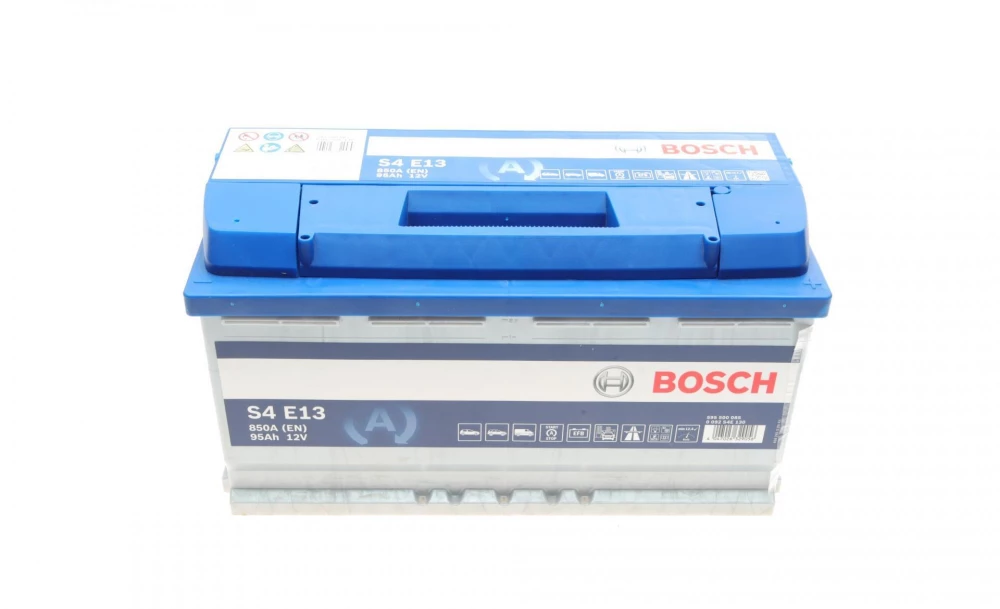 BOSCH S4E EFB Акумулятор 12В/ 95А-год./850А, 353*175*190, 24.98кг, (виводи -+)