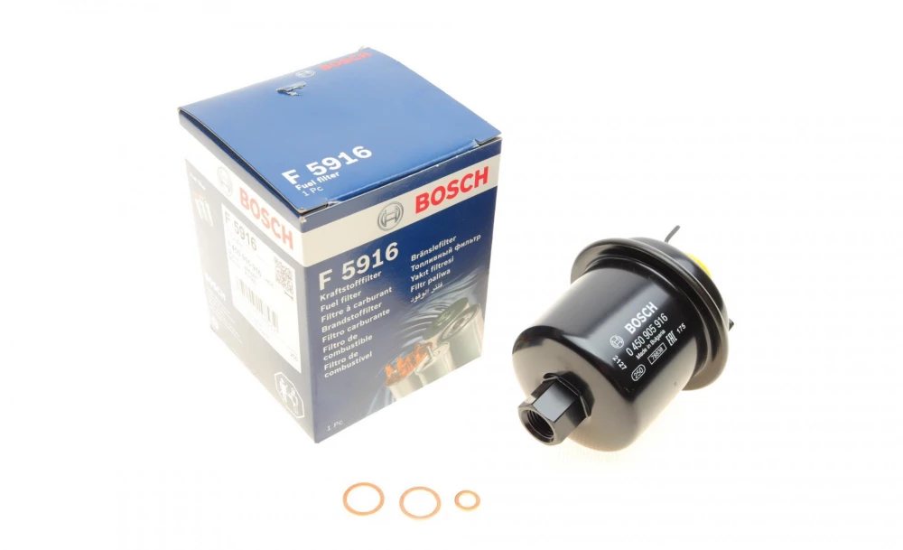 BOSCH F5916 H=104mm фільтр паливний HONDA Accord 93-,Civic 94-, Legend 96-