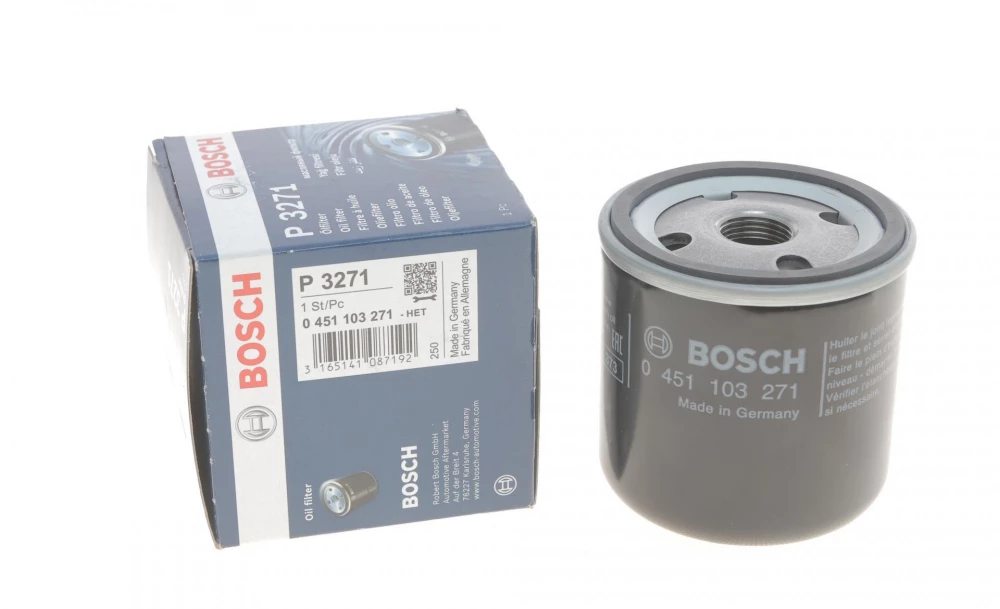 BOSCH (LV) P3271 H=80mm фільтр масляний CHRYSLER DODGE JEEP 2,4i 01-