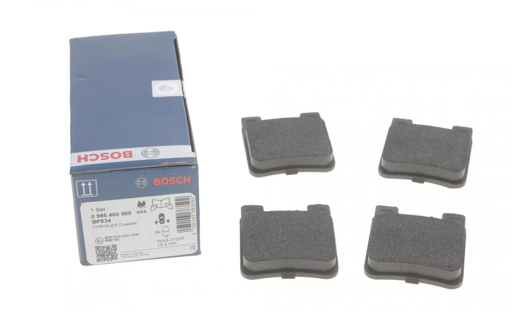 BOSCH гальмівні колодки задн. DB W124/210/140