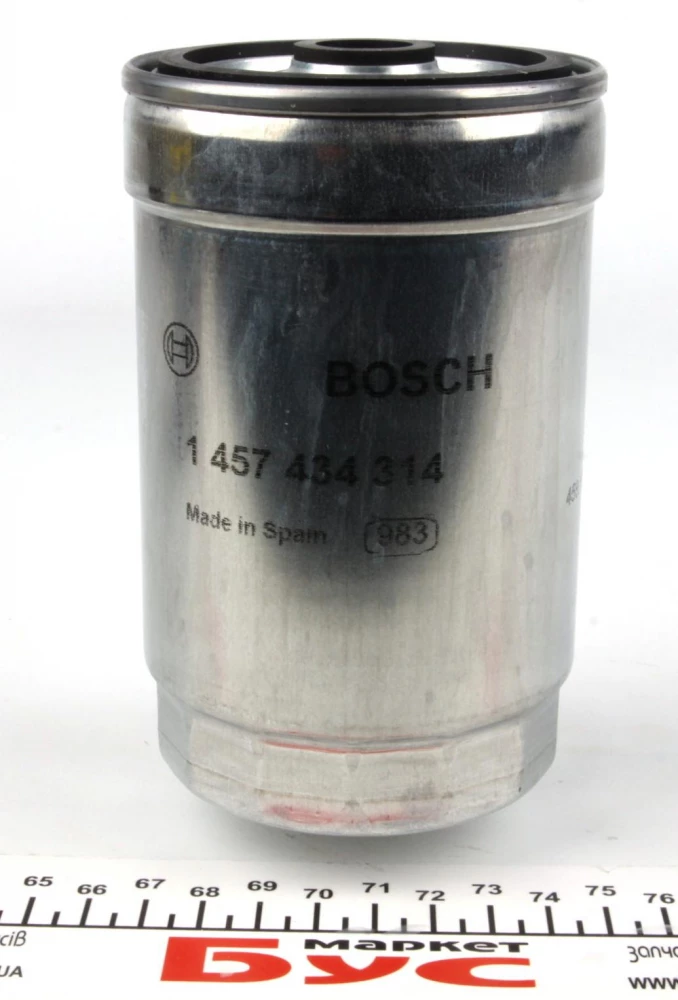 BOSCH N4314 H=142mm фільтр паливний диз. ALFA 1,9/2,4 CITROEN Jumper 2,0-2,8 FIAT 1,9-2,8 PEUGEOT LANCIA