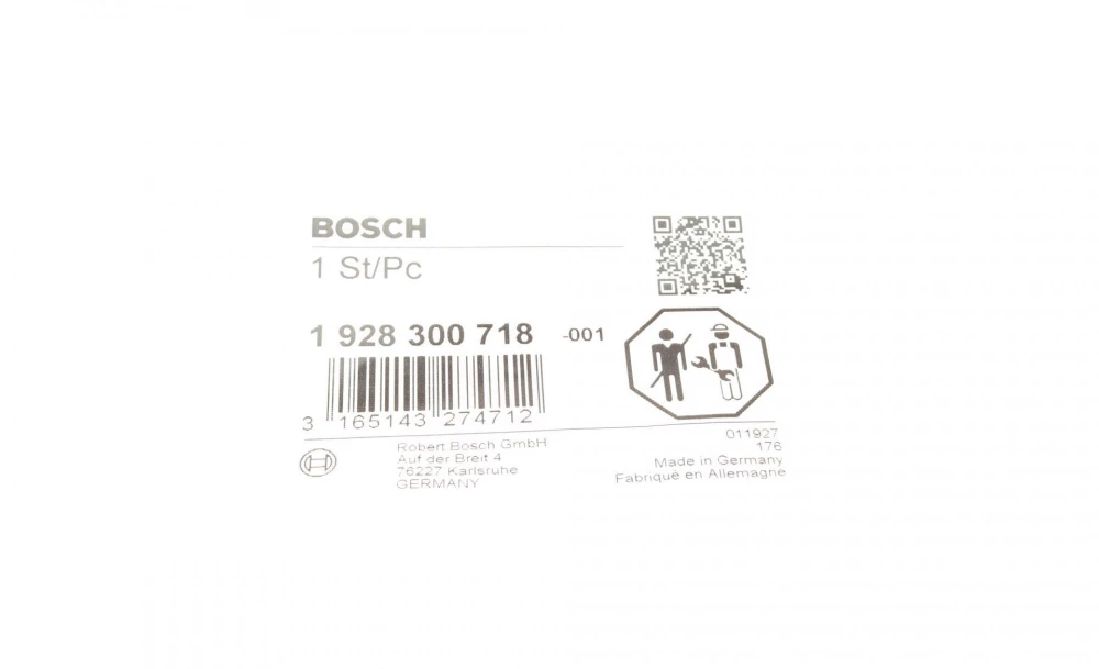 BOSCH ущільнювальне кільце ПНВТ (CR)