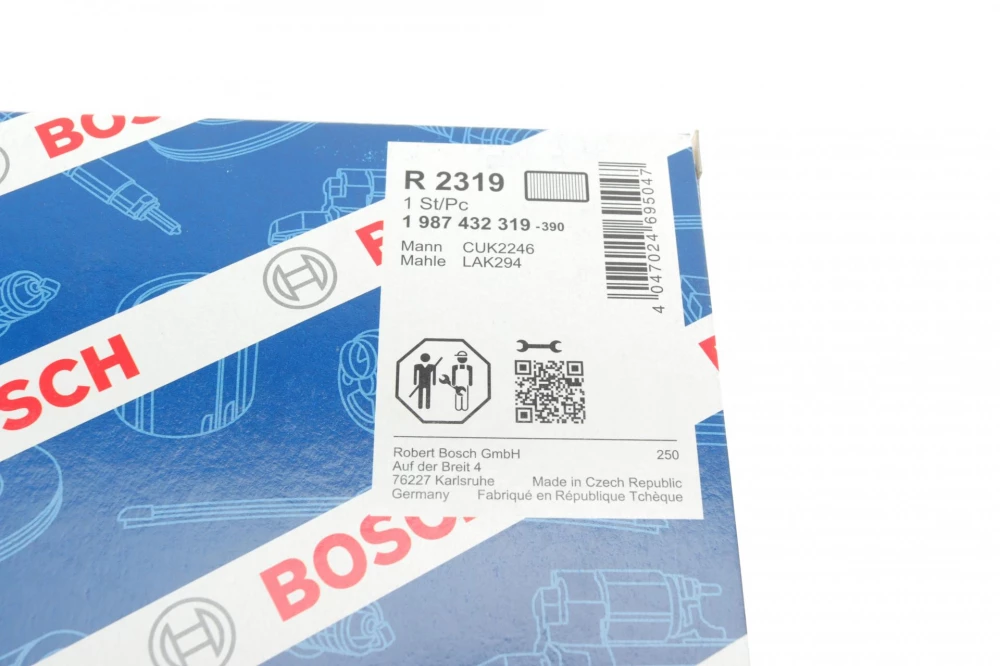 BOSCH R2319 фільтр повітр. салону вугілля! LEXUS