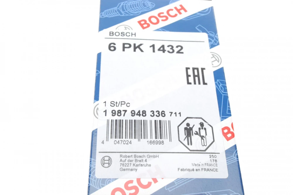 BOSCH ремінь П-клиновий 6PK1432