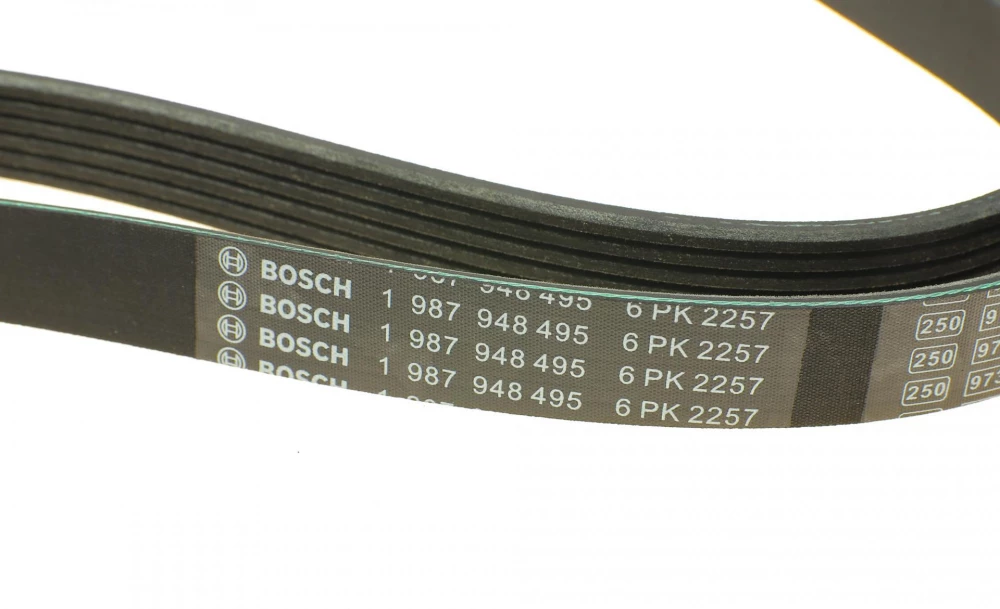 BOSCH ремінь П-клиновий 6PK2257 DB W124/201/463 LEXUS LS400 4,0