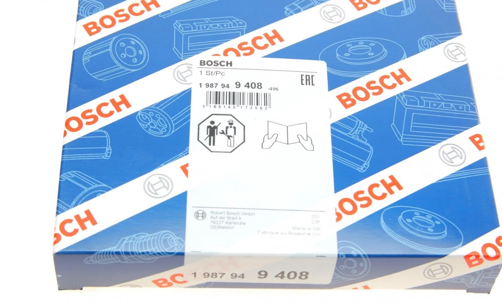 BOSCH ремінь зубчастий Z=168 FIAT Brava, Marea 96- ALFA ROMEO 1.8/2.0 96-