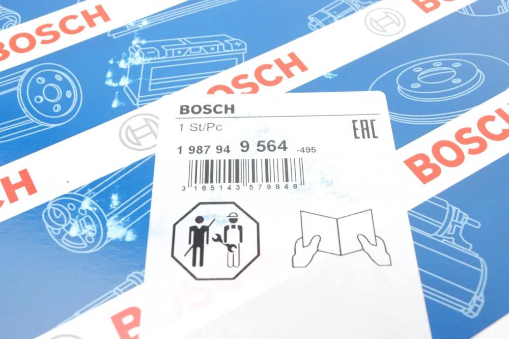 BOSCH ремінь зубчастий Z=132 RENAULT 1,9 dCi: Laguna 99-, Traffic 01-, Master 01-