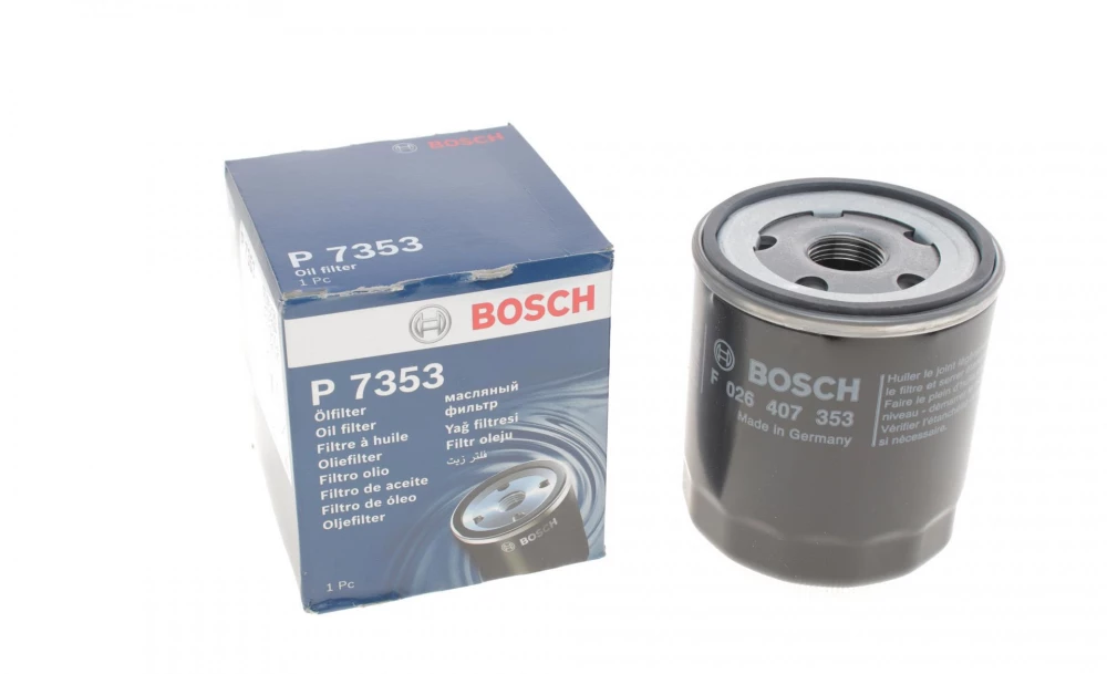 BOSCH P7353 Фільтр оливний CITROEN, FIAT, PEUGEOT, TOYOTA