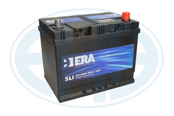 Аккумулятор - ERA SLI , 68Ah , EN  550 , 261x175x220 (ДхШхВ) , правий 