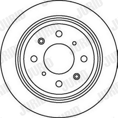 Гальмівний диск задній Honda Civic, Jazz / Acura Integra