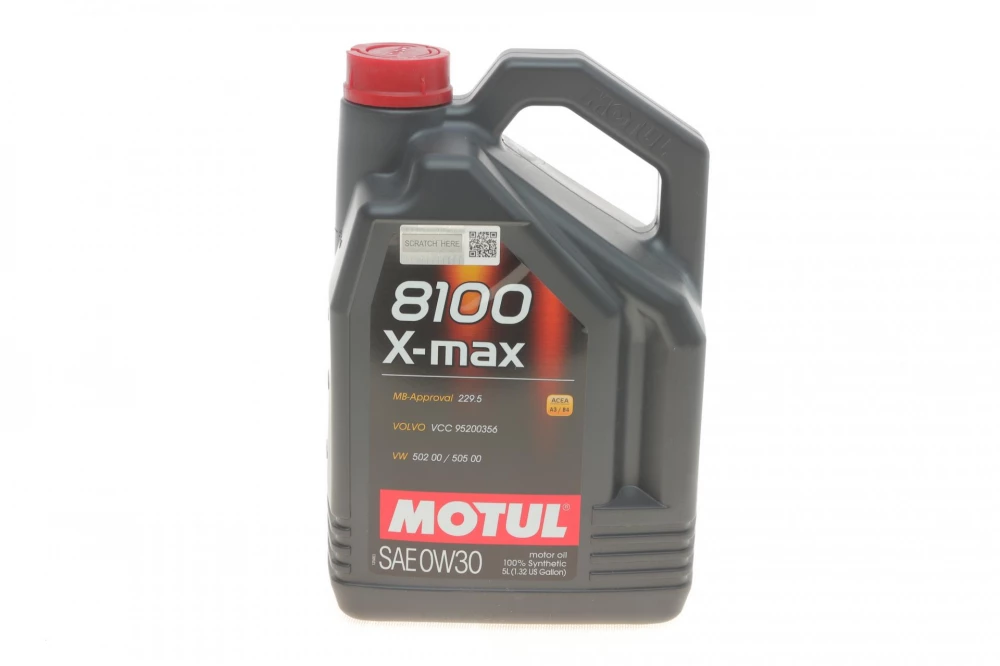 Олива MOTUL 8100 X-max SAE 0W30 5 L