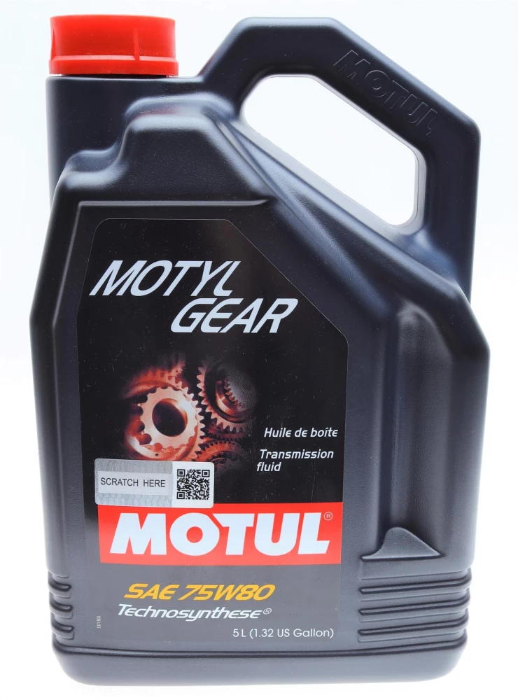 Олива трансмісійна Motylgear SAE 75W80 (5L)