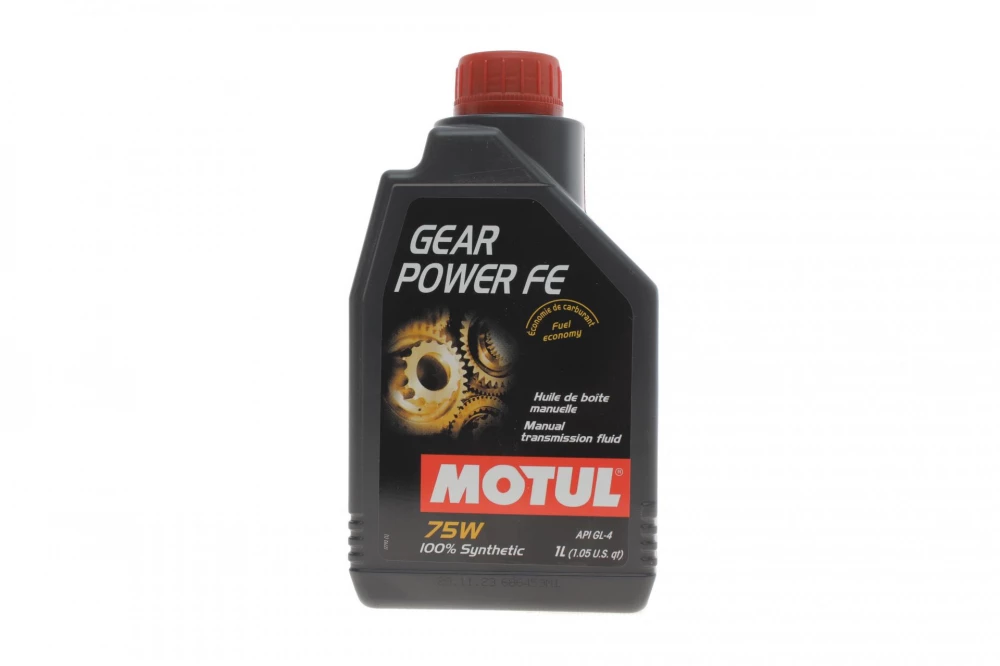 Олива трансмісійна 100% синтетична MOTUL Gear Power FE 75W 1L