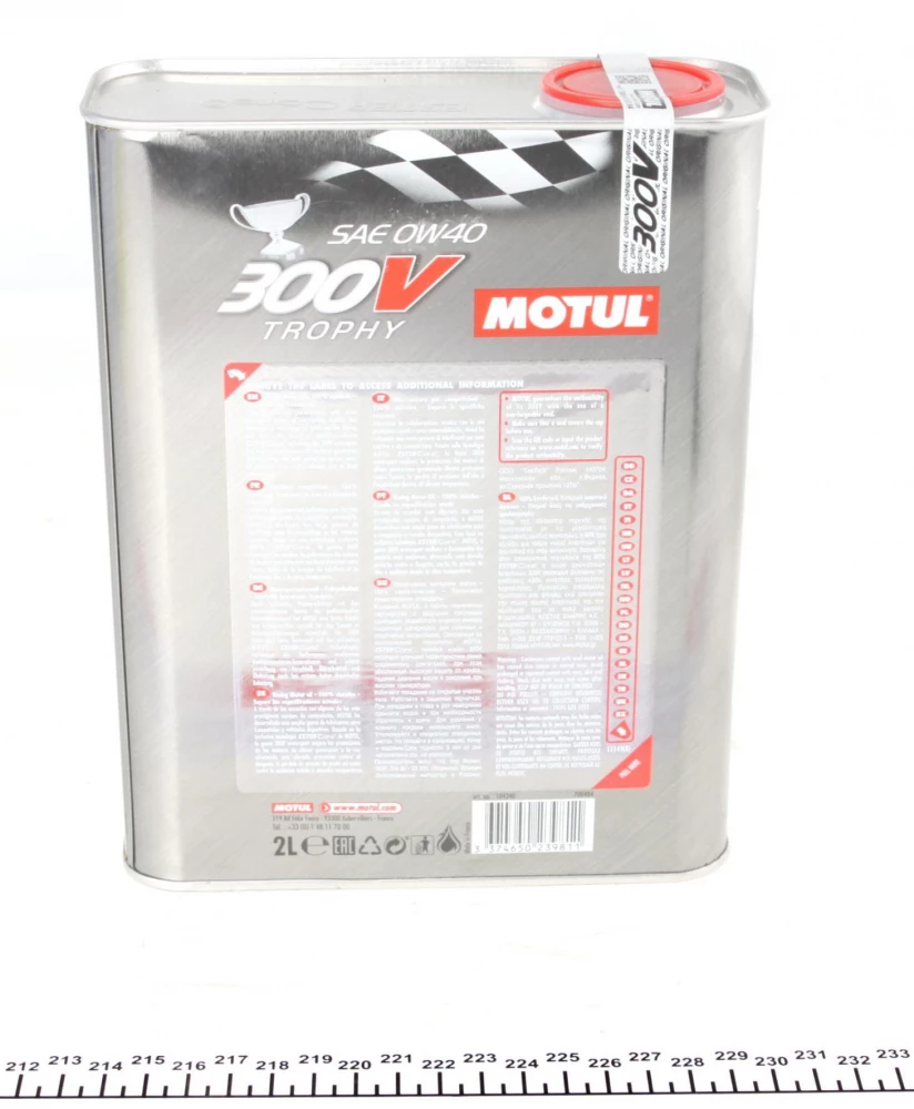 Motul 300V TOPHY 0W-40