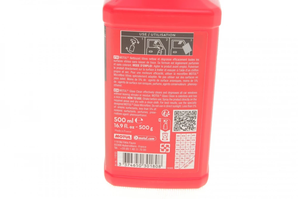 Очищувач MOTUL Glass Clean 500ML