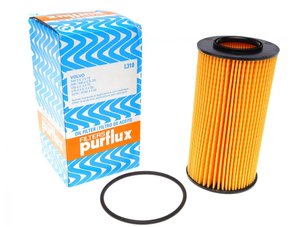 PURFLUX H=125mm Фильтр масляный  VOLVO 2,4/2,5: S40/60/80, V50/70, XC 01-, FORD FOCUS II 2.5 09-, FORD MONDEO IV  2.5 07-