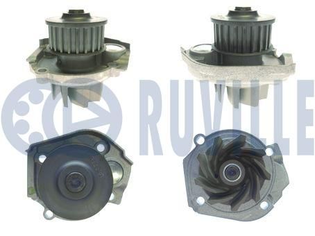 RUVILLE FIAT Помпа воды Alfa Romeo Mito, Bravo, 500, Doblo, Grande Punto, Linea, Marea, Panda, Punto, Stilo 1.2/1.4