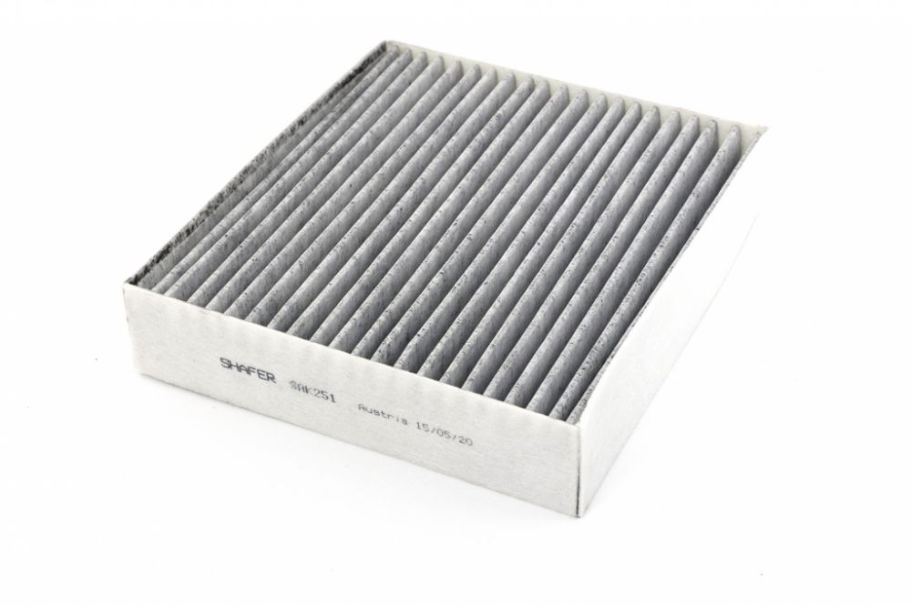 Фільтр салону Mitshubishi Colt 02-12; Smart Forfour 04-06; Roadster 03-05, вугільний (SAK251) SHAFER