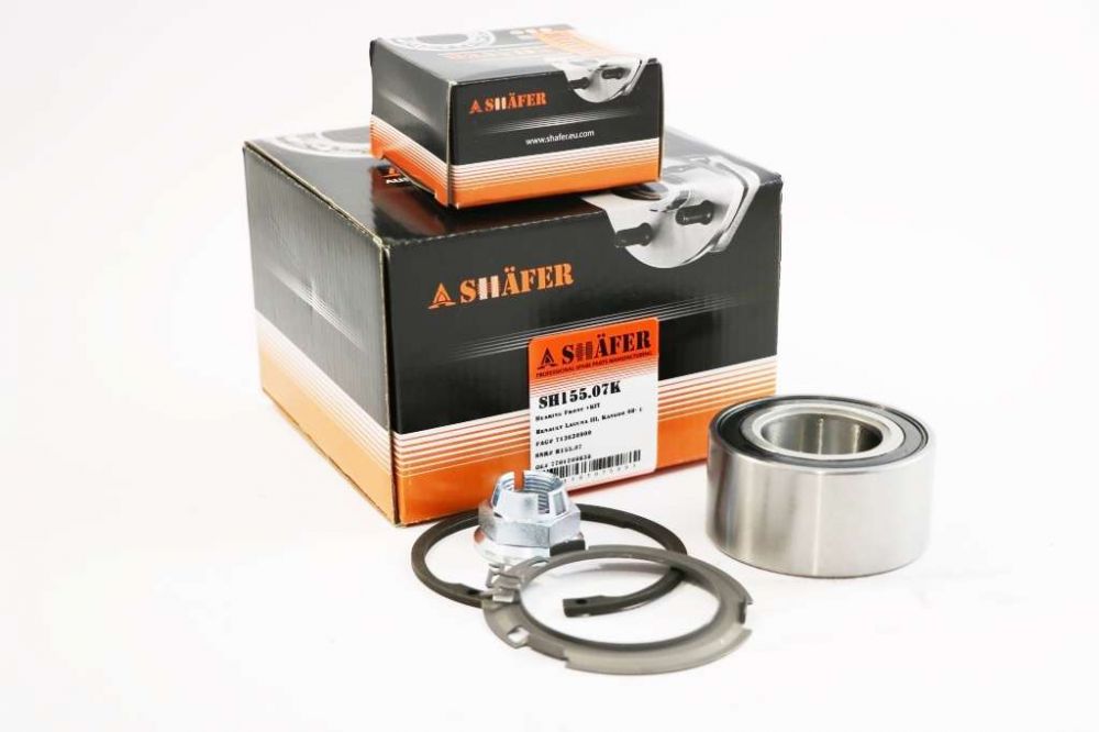 Підшипник передній Renault Laguna III, Megane II, Kangoo, 08-, , ABS+, монт. ккт.+