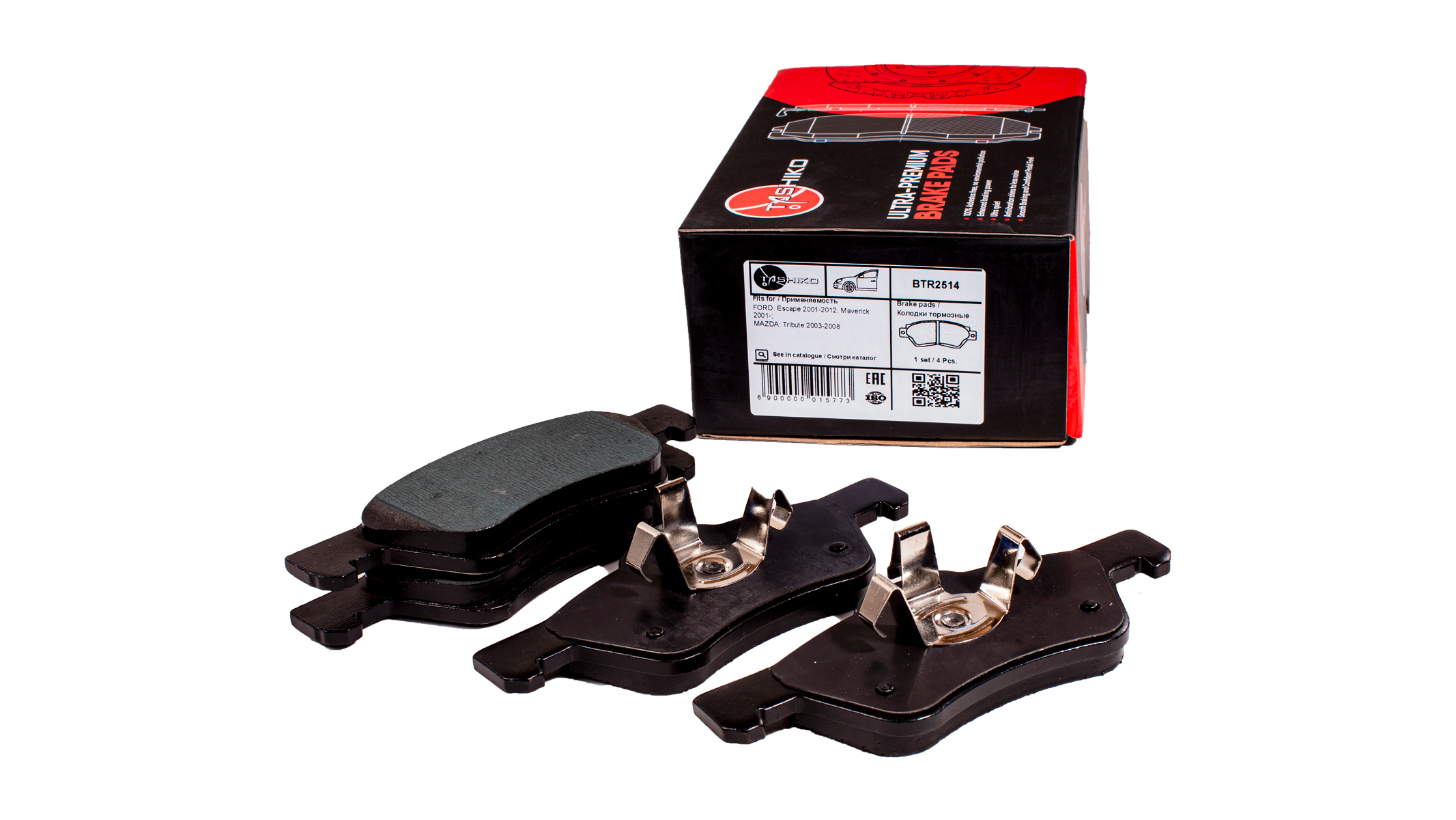 Колодки гальмівні Tashiko передні Ford Escape, Maverick; Mazda Tribute GDB1752