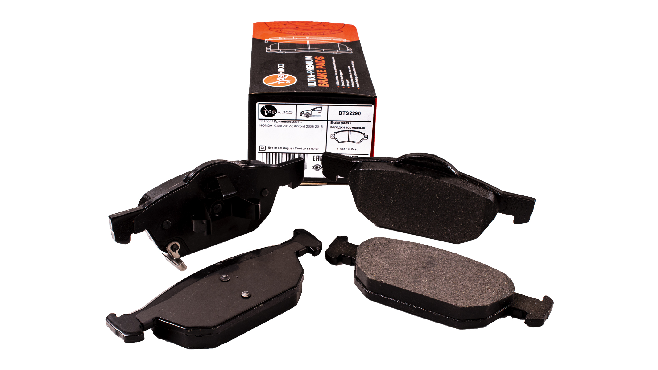 Колодки гальмівні Tashiko передні Honda Accord, Civic FDB4269