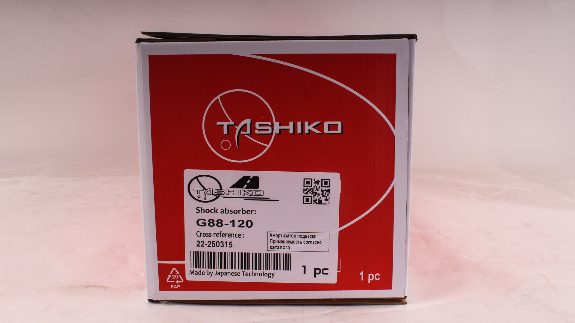 Стійка амортизатора Tashiko передня ліва Ford Mondeo Fusion USA 2012--22-250315 334984