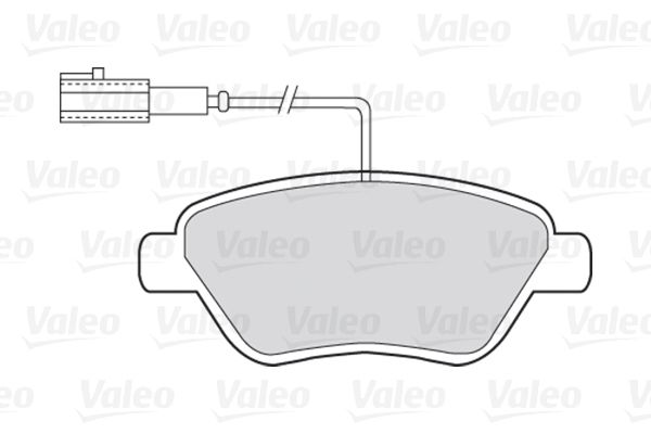 Гальмівні колодки дискові ALFA/CITROEN/FIAT/PEUGEOT Mito/Bravo/Doblo/Bipper 