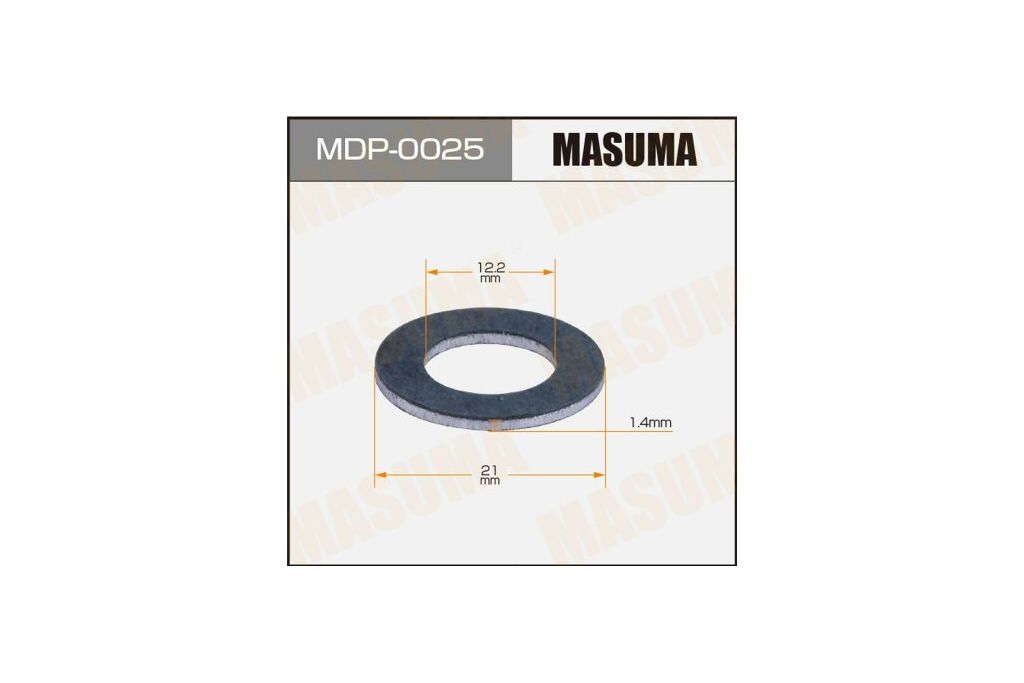 Кольцо уплотнительное сливной пробки (MDP-0025) MASUMA