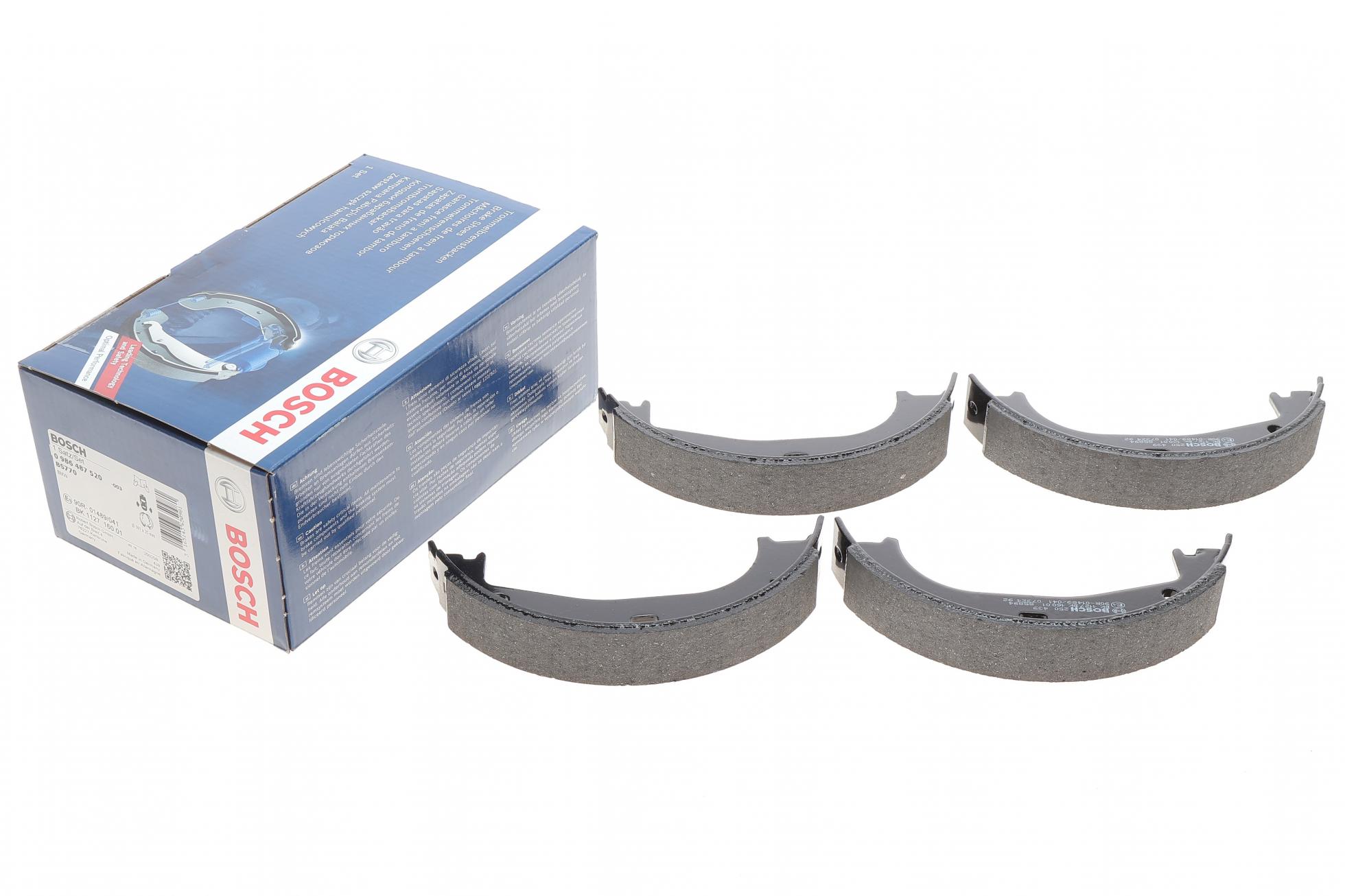 BOSCH гальмівні колодки стояночног гальма BMW E36/Z3